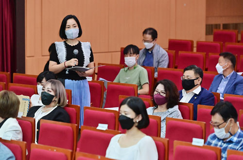 민선8기 공약사항 추진계획 보고회 사진